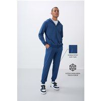 Fleece-Kapuzenpullover und Jogginghosen-Set