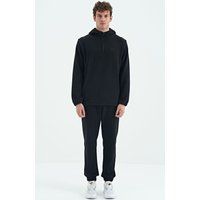 Fleece-Hoodie und Jogginghosen-Set