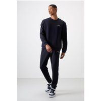 Fleece-Sweatshirt und Jogginghosen Set