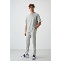 Oversized Trainingsset aus Baumwollmix