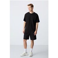Minimalistisches Oversized Jersey-Set