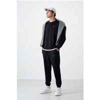 Oversized Fleece Sweatshirt und Jogger Set