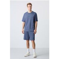 Oversized T-Shirt und Shorts Set