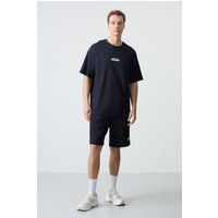 Oversized Active-Set aus Baumwollmix