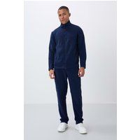 Fleece-Trainingsanzug mit Reißverschluss