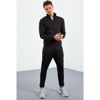 Zweiteiliges Scuba-Strick-Trainingsset