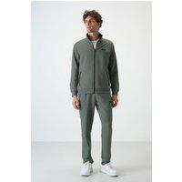 Strickfleece-Trainingsanzug Set