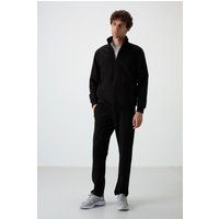 Zweiteiliges Strickfleece Trainingsanzug Set