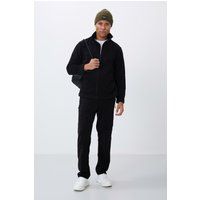Plüsch-Fleece Trainingsanzug Set
