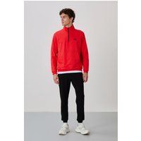 Sweatshirt- und Jogginghosen-Set mit Halbreißverschluss