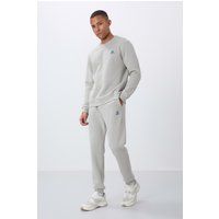 Fleece-Sweatshirt und Jogginghosen-Set