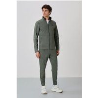 Sweatshirt-Set mit Reißverschluss und Hose