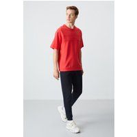 Oversized T-Shirt und Jogginghosen Set