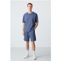 Entspannt geschnittenes Jersey-Set