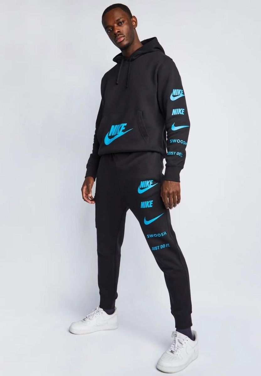 Fleece-Trainingsanzug mit Grafik-Prints