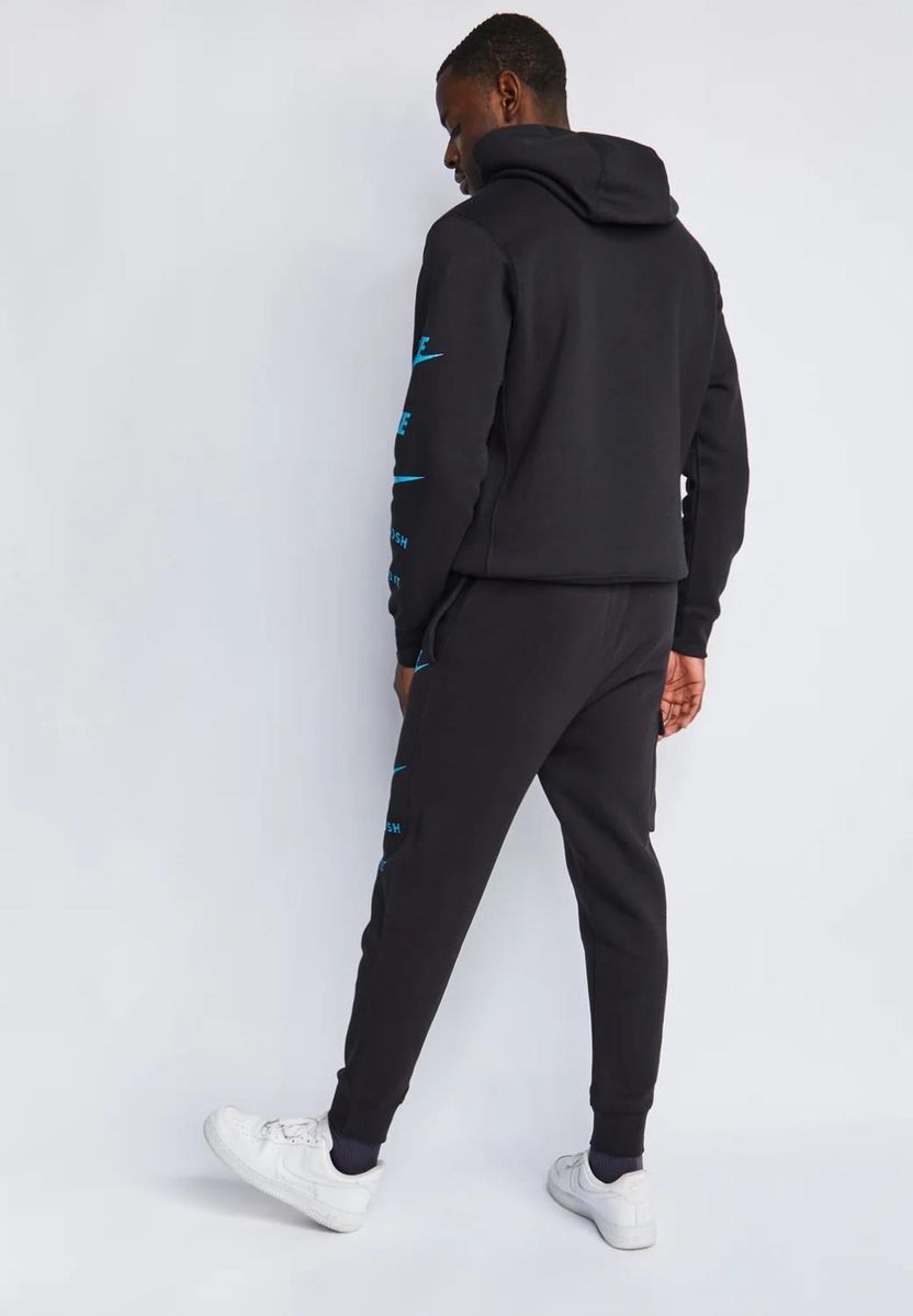 Fleece-Trainingsanzug mit Grafik-Prints