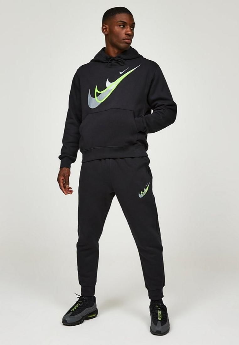 Fleece-Trainingsanzug mit Swoosh-Grafik