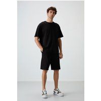 Entspanntes Jersey-Zweiteiler-Set