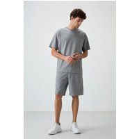 Entspanntes Minimalistisches Jersey-Set
