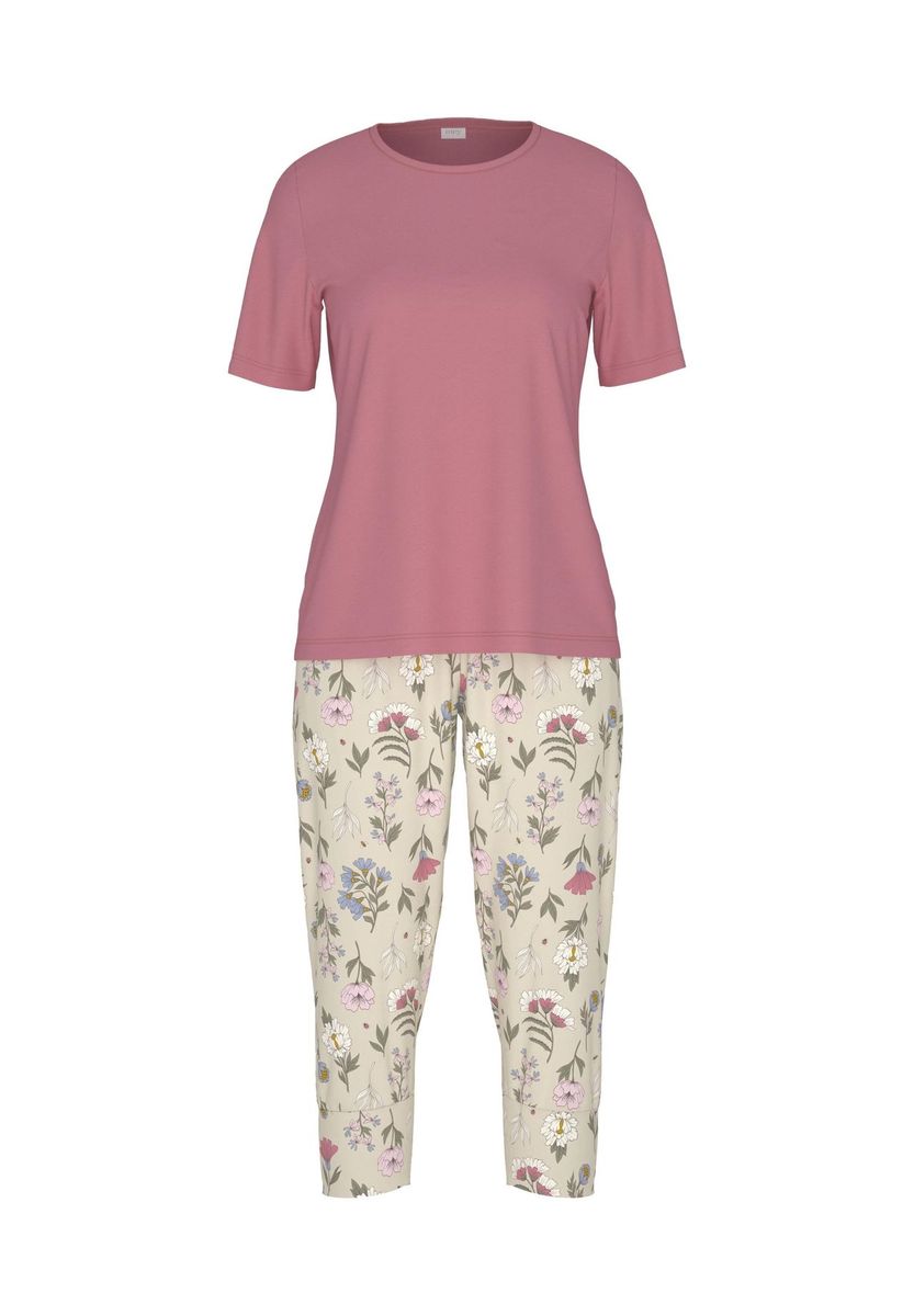 Schlafanzug-Set mit Blumenmuster