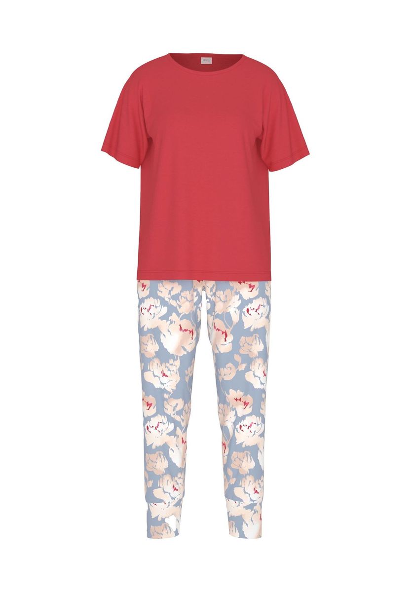 Damen Kurzarm Schlafanzug Set