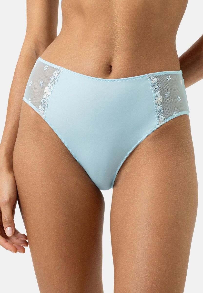 Zarte Slip-Panties mit Spitzenbesatz
