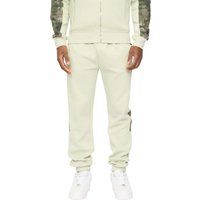 Fleece-Jogginghose mit Camouflage-Einsätzen