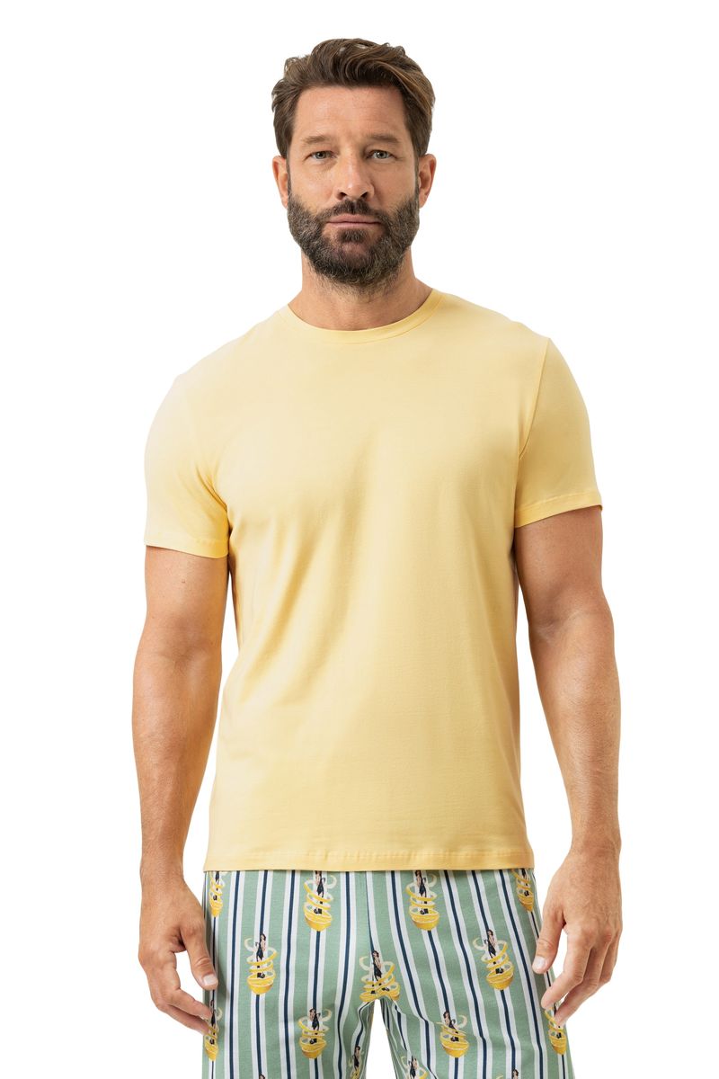 T-Shirt mit Rundhalsausschnitt und entspannter Passform