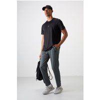 Jogginghose mit geradem Schnitt