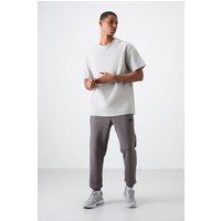 Minimalistische Fleece-Jogginghose