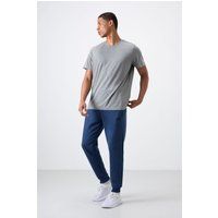 Klassische Fleece-Jogginghose mit Tapered-Fit