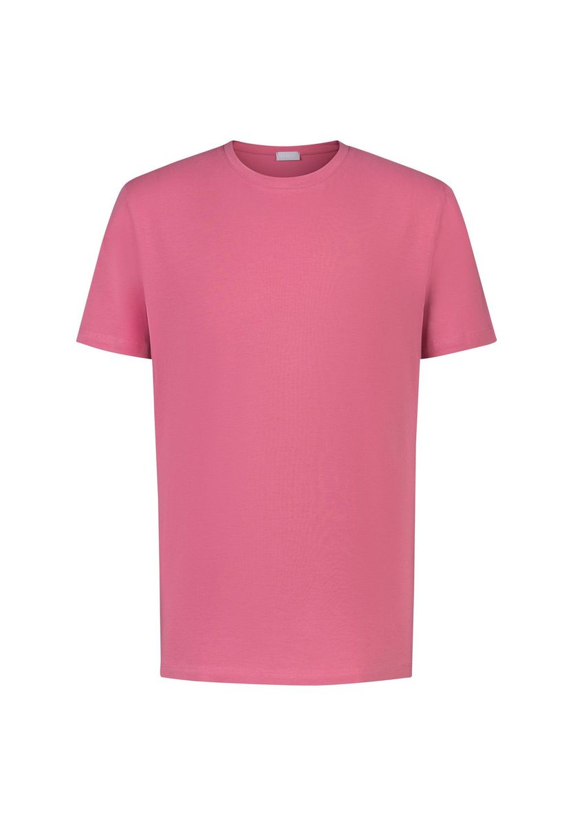 Locker geschnittenes Baumwoll T-Shirt mit Rundhalsausschnitt