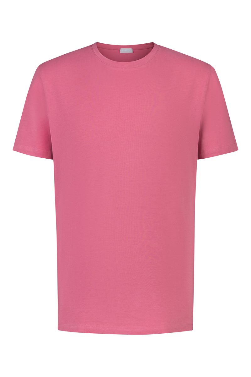 Weiches Baumwoll-Schlafshirt mit Rundhalsausschnitt