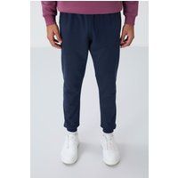 Minimalistische Fleece-Jogginghose mit Reißverschlüssen