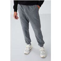Gebürstete Fleece-Jogginghose mit Bündchen