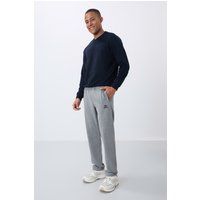 Slim-Fit Jogginghose mit geradem Bein