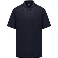Kurzärmeliges Performance-Poloshirt in Maßpassform