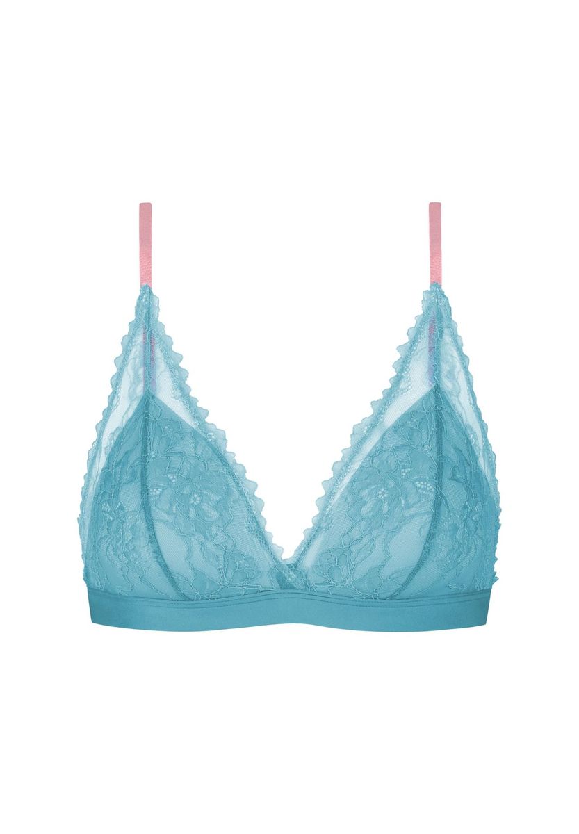 Dreieck-BH aus Spitze mit verstellbaren Trägern