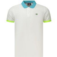 Baumwoll-Polo mit Kontrast-Details