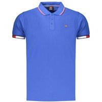 Kurzarm-Polo mit Kontrast-Details