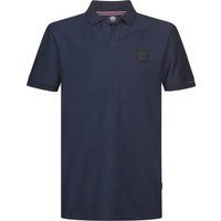 Modernes Polo-Shirt mit V-Ausschnitt