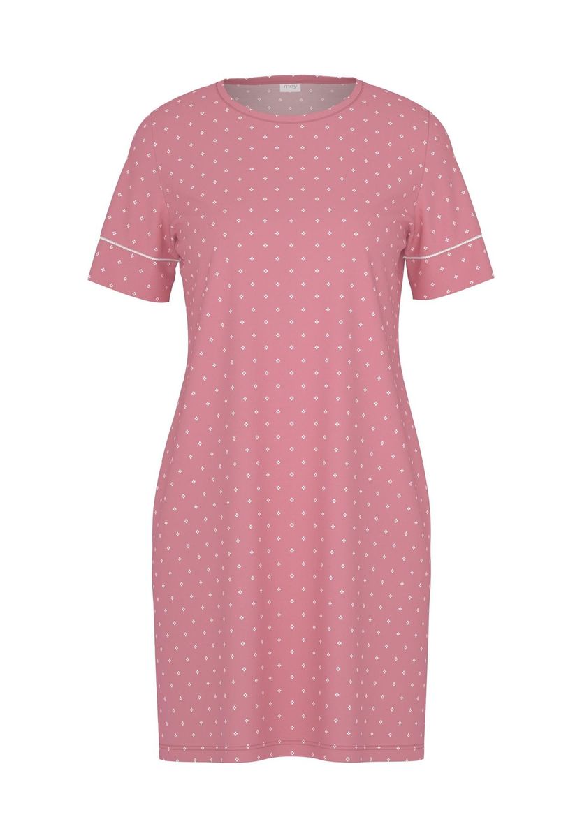 Nachthemd mit entspannter Passform und Muster