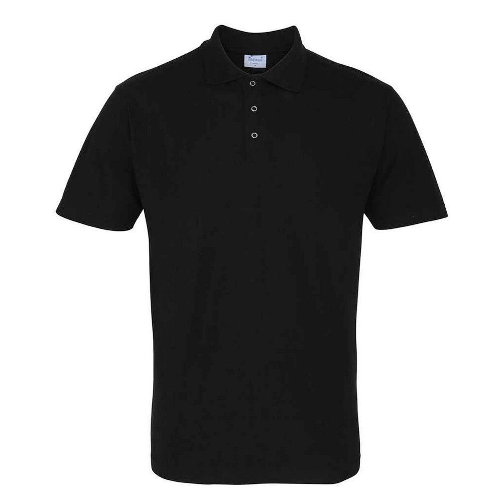 Kurzarm-Piqué-Poloshirt mit Druckknöpfen
