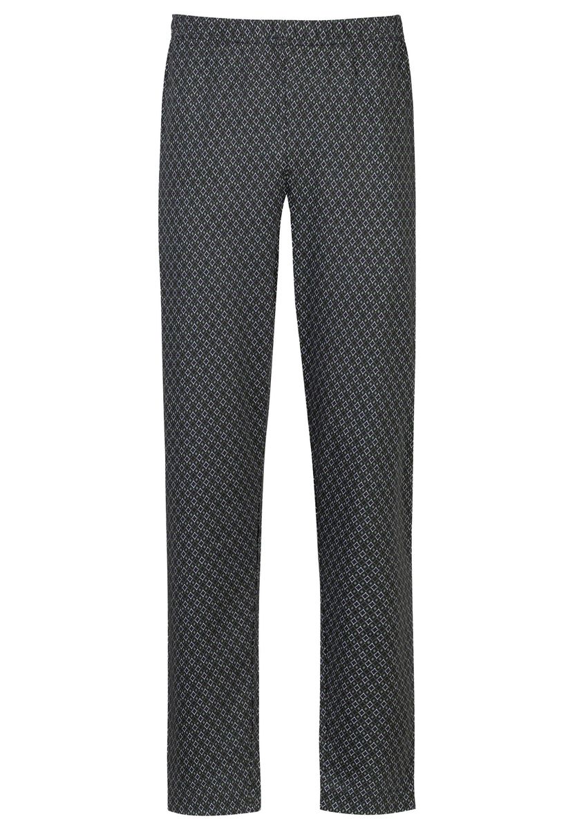 Loungehose mit geometrischem Muster