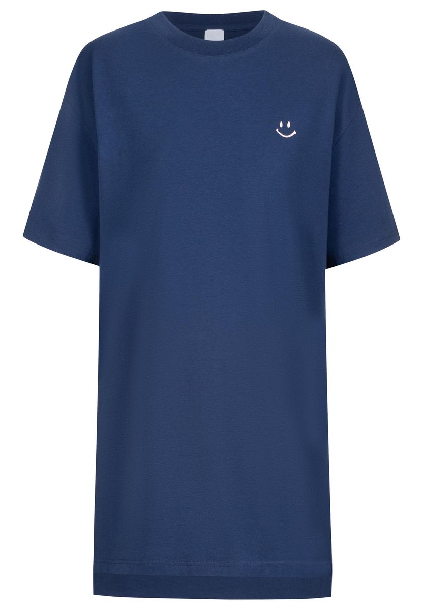 Fröhliches Smiley-Nachthemd aus Baumwolle