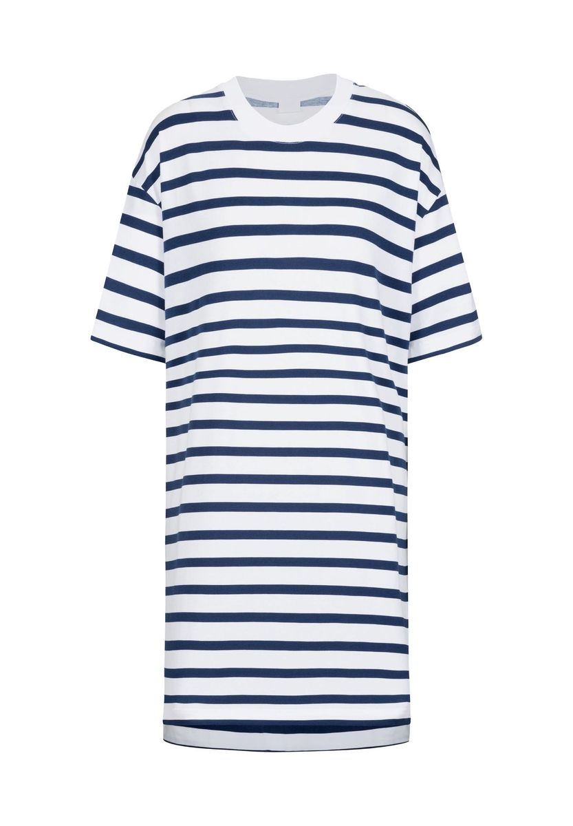 Gestreiftes Nachthemd mit lässiger Passform