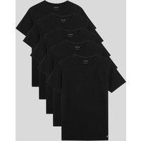 Fünferpack Bequeme Lounge T-Shirts