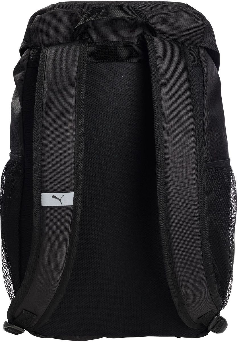 Alltagsrucksack mit Klappe und Logo