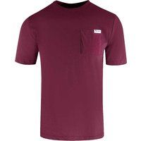 Klassisches Baumwoll-T-Shirt mit Tasche