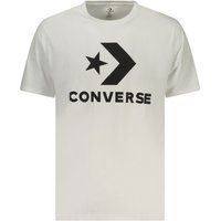 Baumwoll-T-Shirt mit Logo-Print und Rundhalsausschnitt